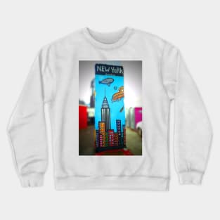 Artwork Street Art Berlin Wall Germany Crewneck Sweatshirt